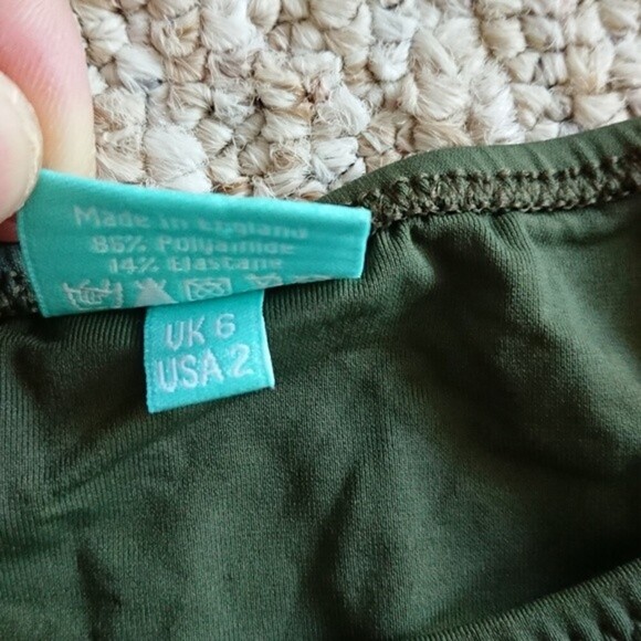 Melissa Odabash TWO-PIECE SWIMSUIT in army green - Picture 11 of 12